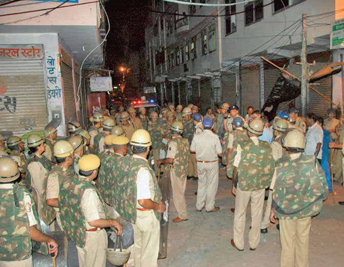 In chomu jaipur today the market closed in protest against the attack, crpc section 144 