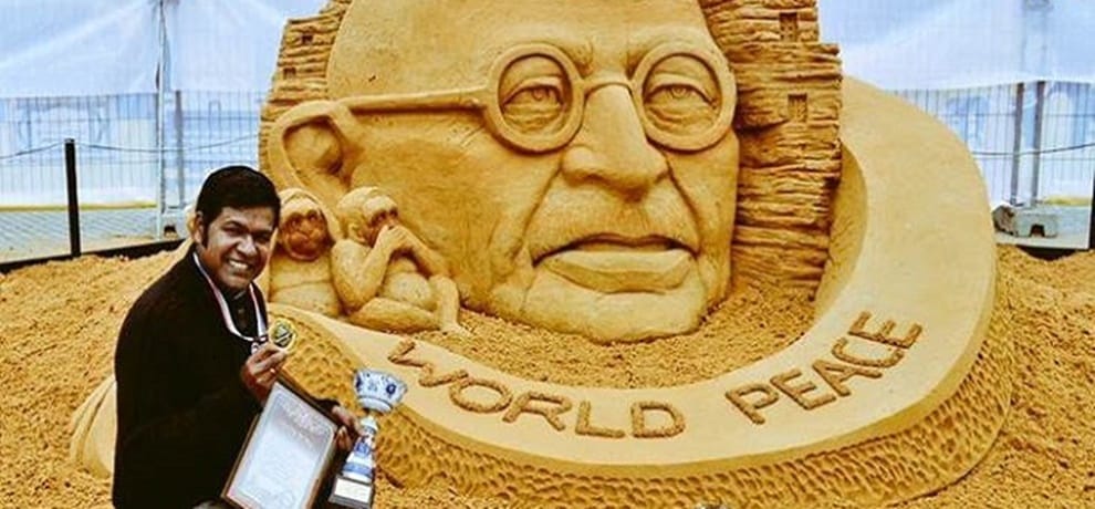 Sudarshan Patnaik gets Italian golden sand art award