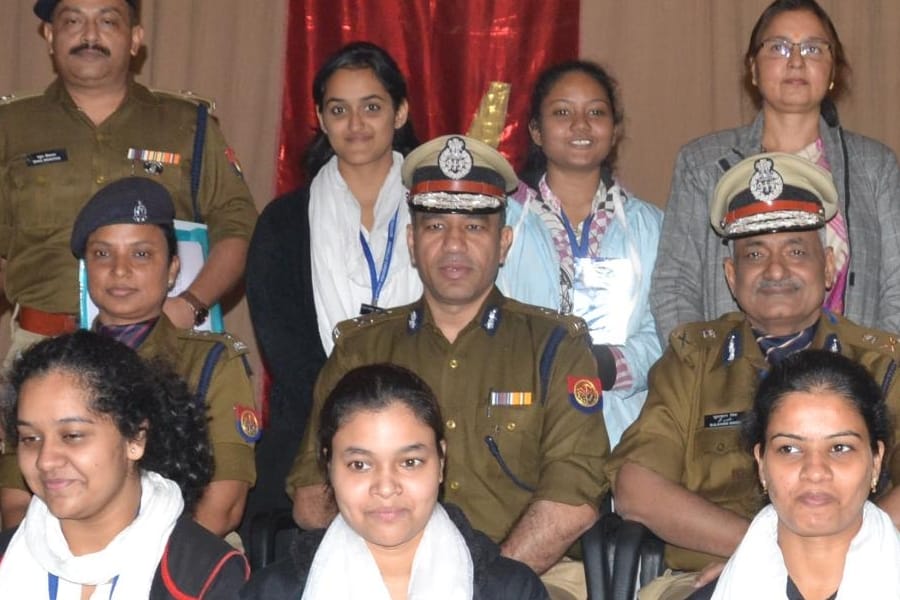 UP DGP speaks on women security week.