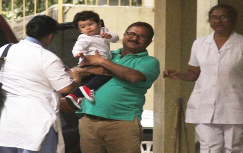 see in pictures taimur ali khan follows mom kareena kapoor fashion