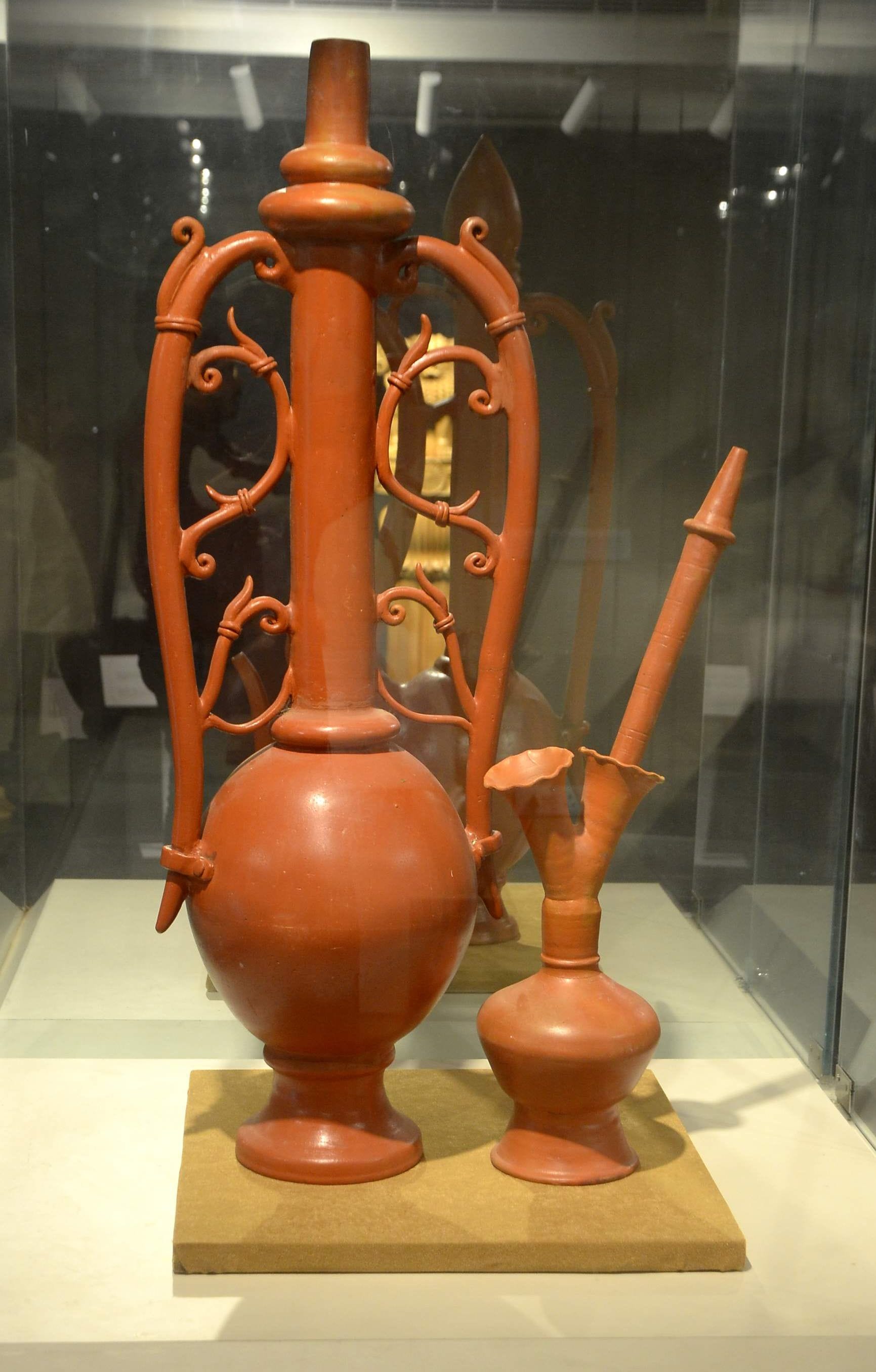 Wood carving exhibition in varanasi