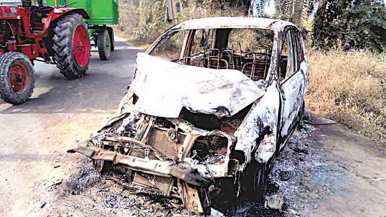 higway per mili jali car
