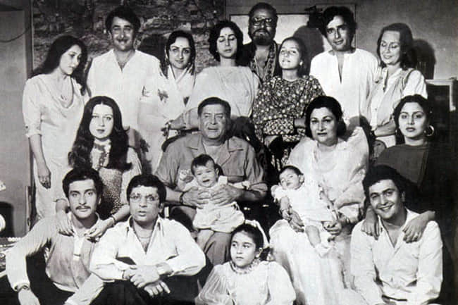 family tree of kapoor family know about prithviraj kapoor to ranbir kapoor