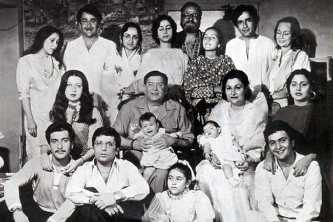 family tree of kapoor family know about prithviraj kapoor to ranbir kapoor