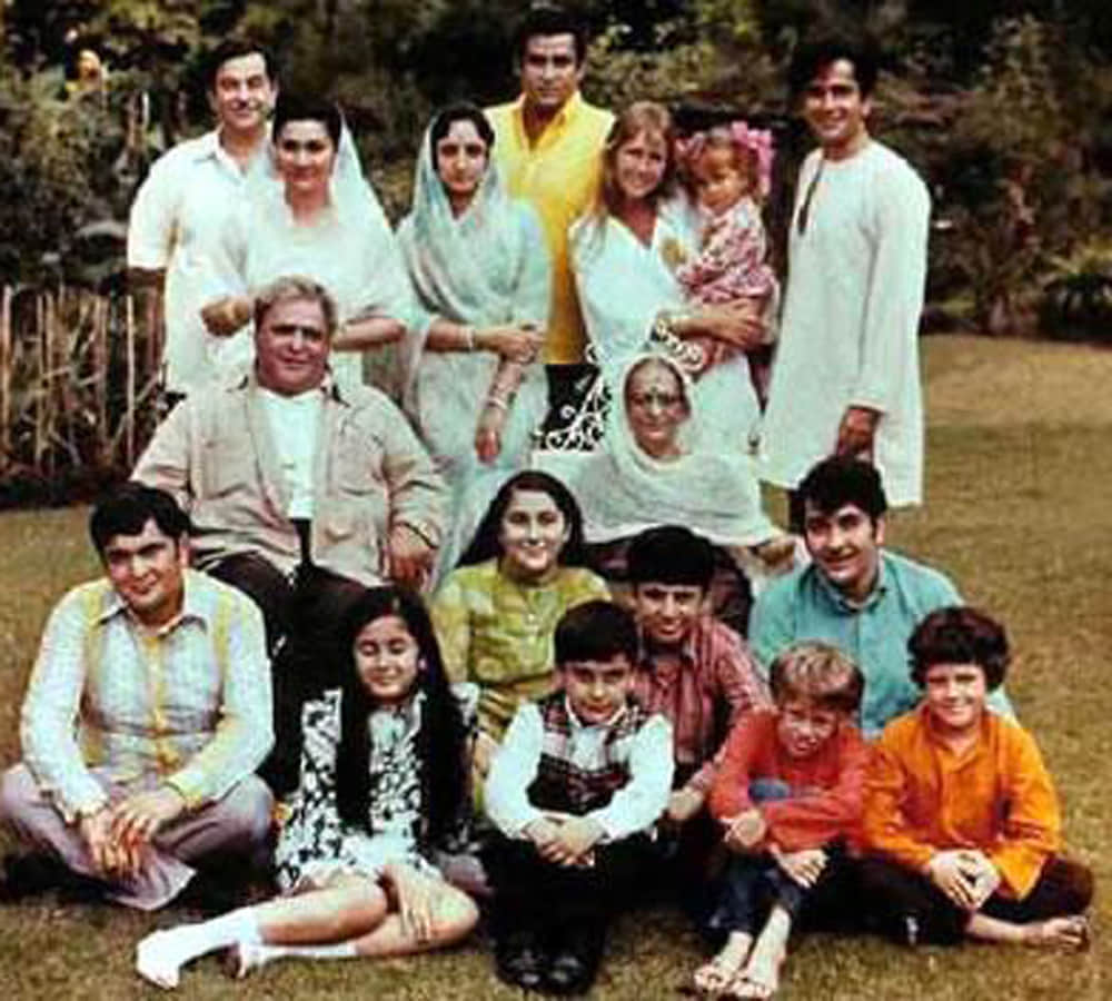 family tree of kapoor family know about prithviraj kapoor to ranbir kapoor