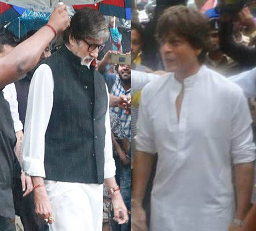 amitabh bachchan and other bollywood stars in shashi kapoor funeral