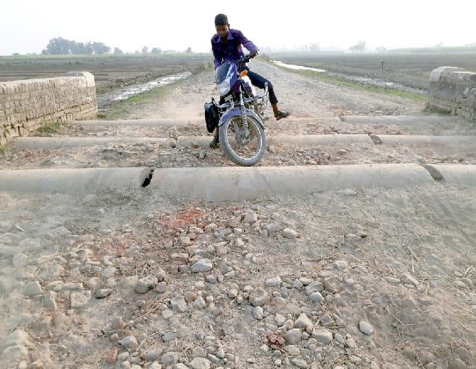 Border roads are too bad