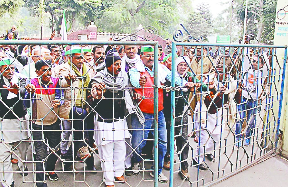 Farmers' disorder in the Collectorate