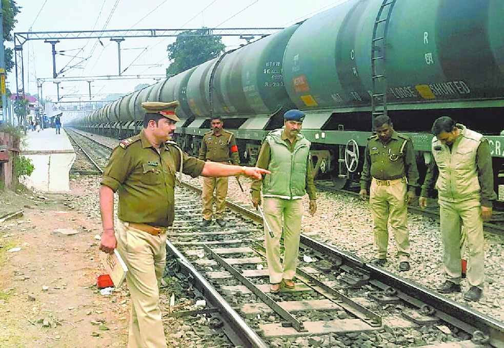 Extended Security of tracks after the incident of Lucknow
