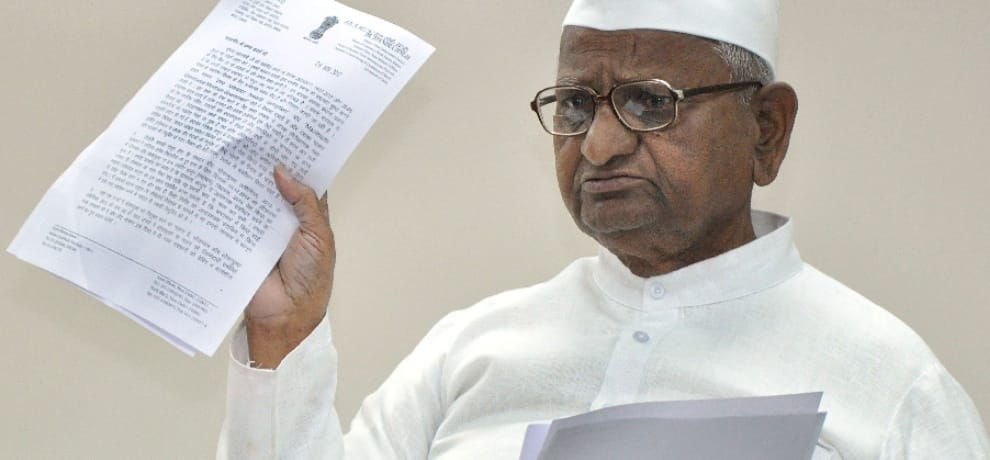 anna hazare to start his movement in delhi on march 23