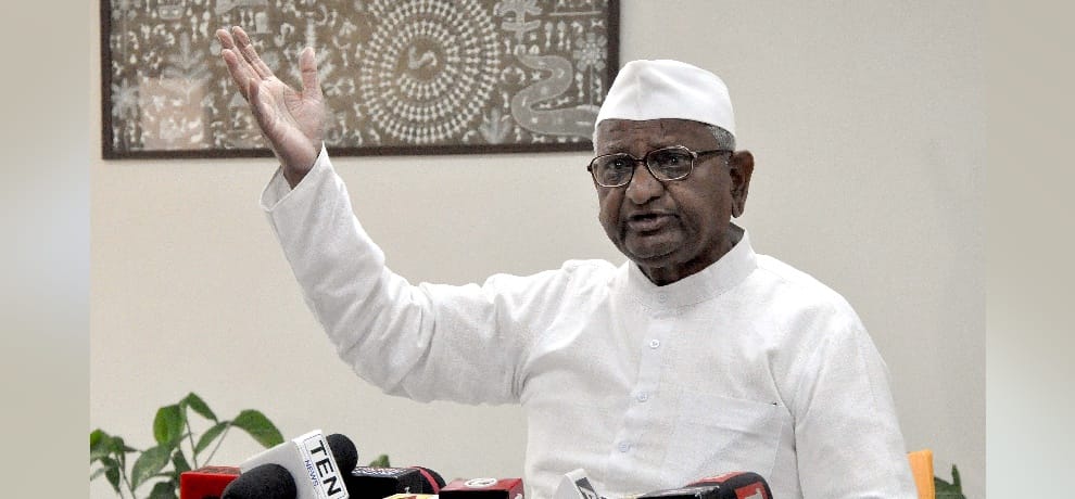 anna hazare to start his movement in delhi on march 23