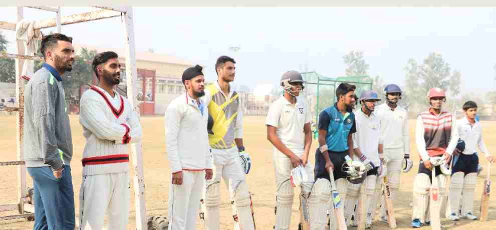 जिला स्तरीय टीम के लिए खिलाड़ी चयनित