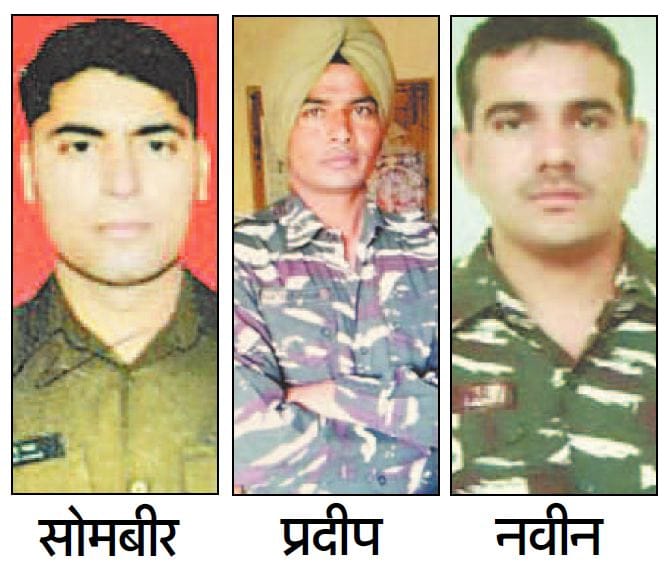3 Soldier died in a road accident near Sisana Village