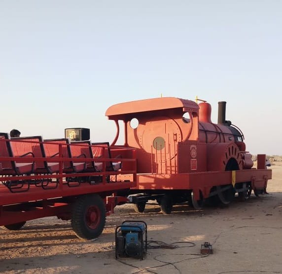 royal wedding in jaisalmer, made a special train for guests