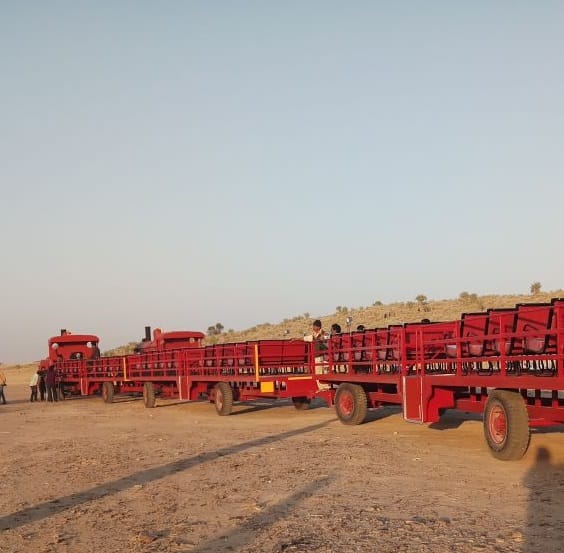 royal wedding in jaisalmer, made a special train for guests