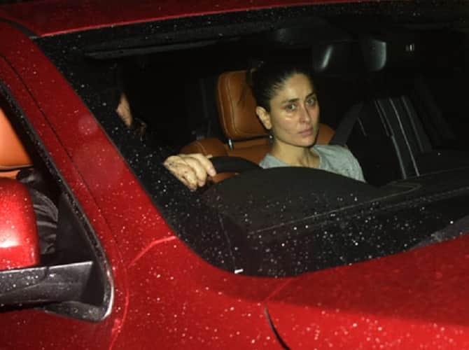 Amitabh Bachchan,Kareena Kapoor, Aishwarya Rai, Kajol reach Shashi Kapoor residence