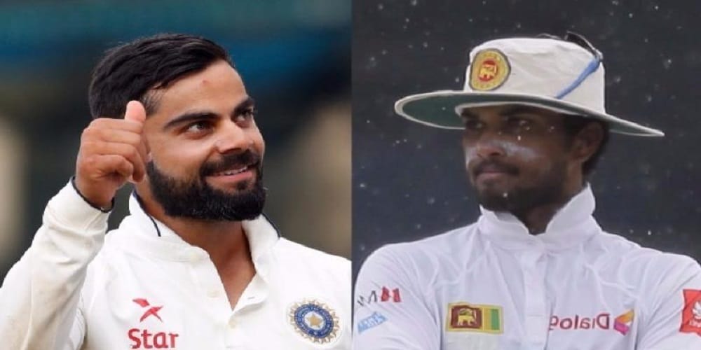 Kohli and Chandimal made world record in Kotla Test