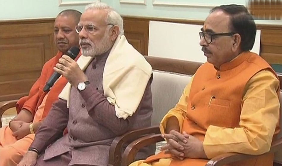 uttar pradesh Newly elected mayors met PM Narendra Modi in Delhi