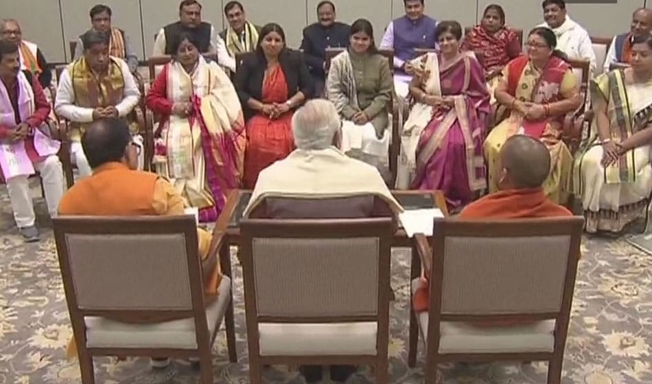 uttar pradesh Newly elected mayors met PM Narendra Modi in Delhi