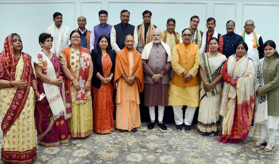 uttar pradesh Newly elected mayors met PM Narendra Modi in Delhi
