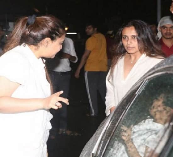 Amitabh Bachchan,Kareena Kapoor, Aishwarya Rai, Kajol reach Shashi Kapoor residence