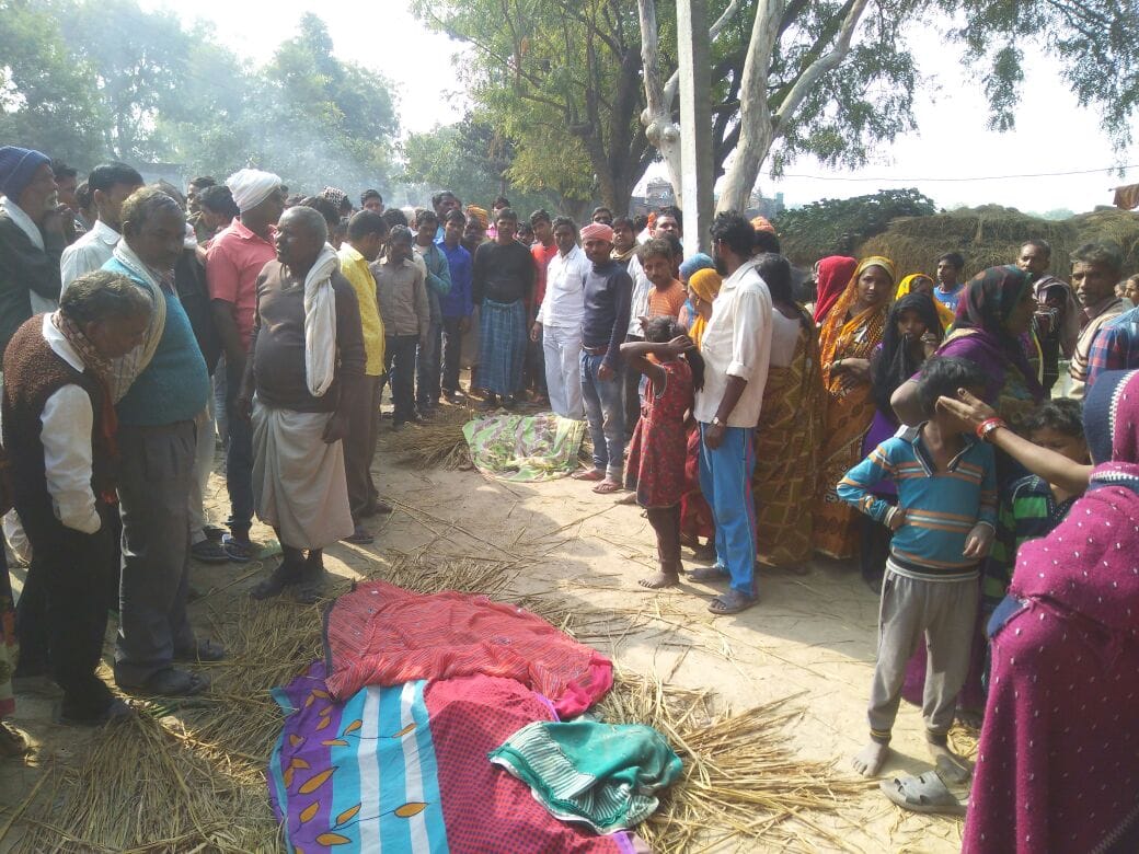 Uncontrolled car crushes three people in mau