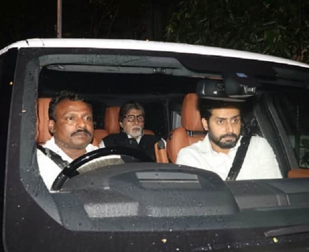 Amitabh Bachchan,Kareena Kapoor, Aishwarya Rai, Kajol reach Shashi Kapoor residence