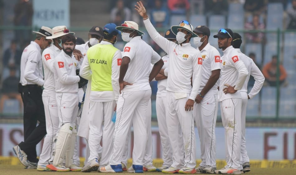 cricketer mohammed shami comments on sri lankan team wearing mask in kotla test match