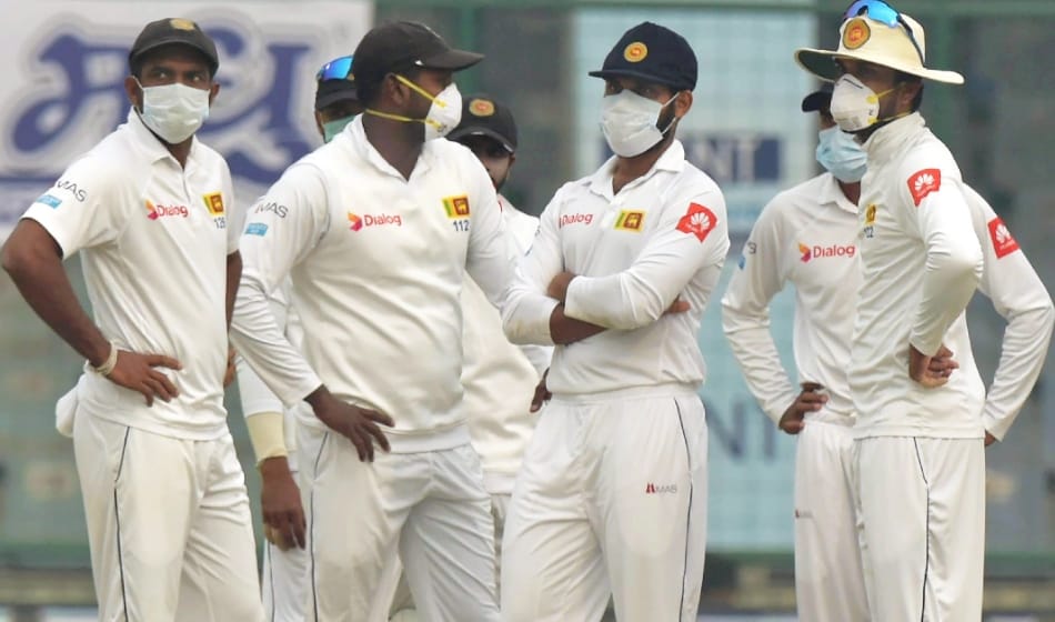 cricketer mohammed shami comments on sri lankan team wearing mask in kotla test match