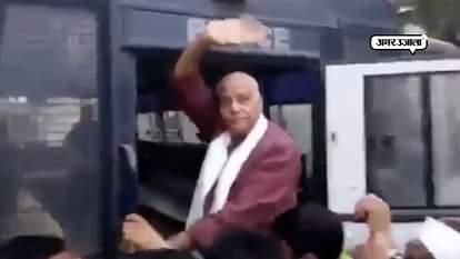 Bjp senior leader yashwant sinha detained in Maharashtra akola 