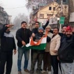 lal chowk shivsena worker arrested for indian flag hoisting