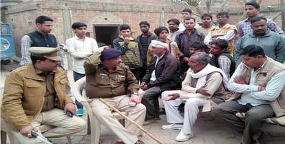 Communal conflict on breaking sugarcane, firing