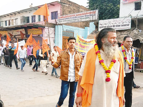 Somewhere celebrated saffron, somewhere black day