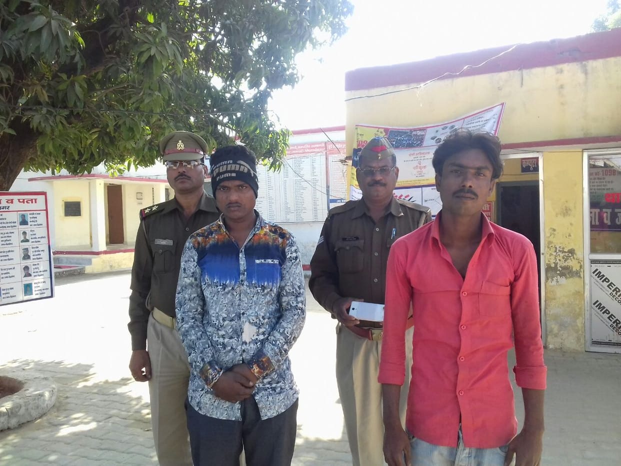 पुलिस ने पकड़े चार चोर, भेजा जेल