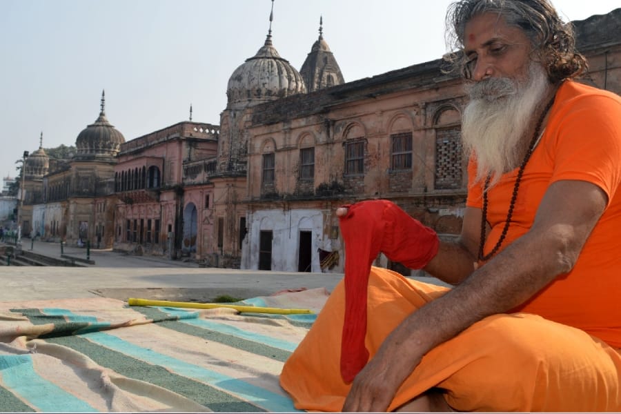 ayodhya pics on december six.