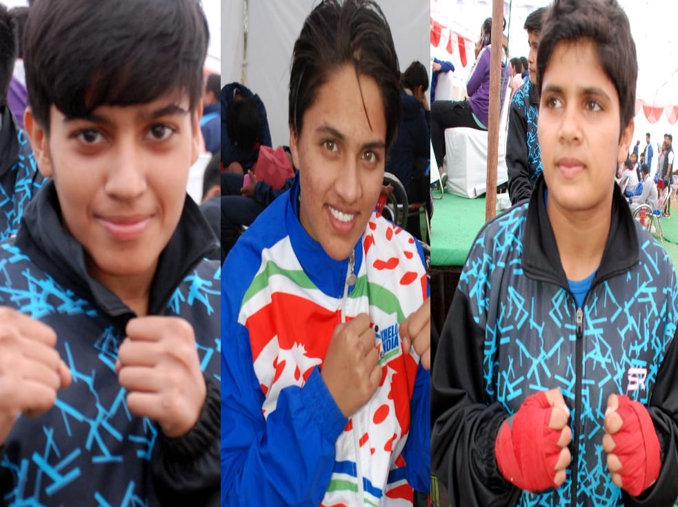  champion girls ready for competation