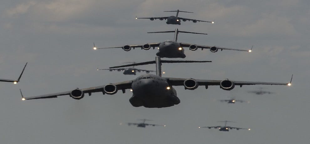 US bomber joined American South Korean military exercises north korea on alert
