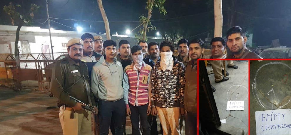 in encounter minor punk shot delhi police constable