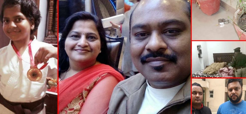 sixteen years old boy eloped after killing his mom and sister in gaur city 2 flat