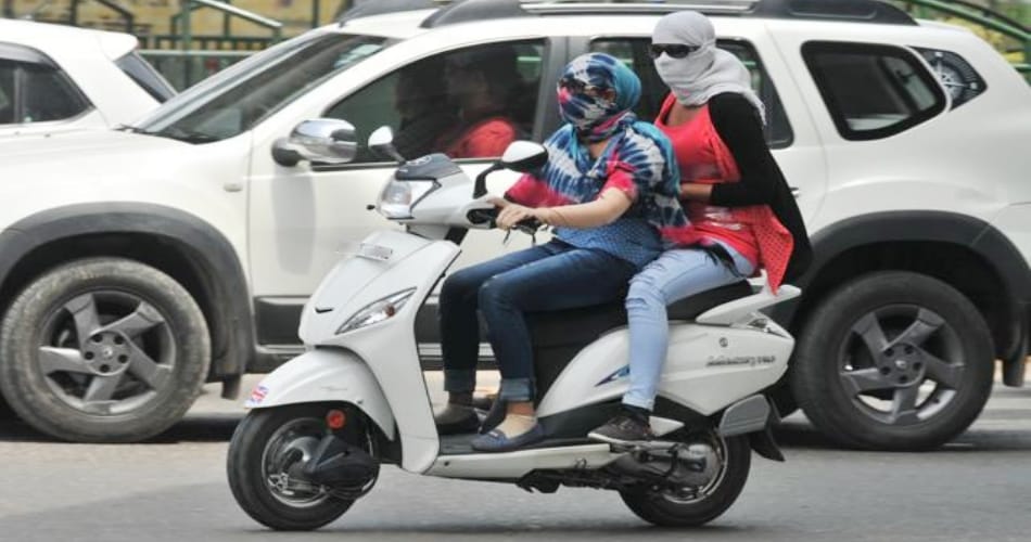 Highcourt on Girls without helmet in chandigarh, punjab haryana