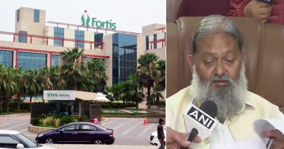 Haryana to cancel lease of Fortis Hospital Gurgaon