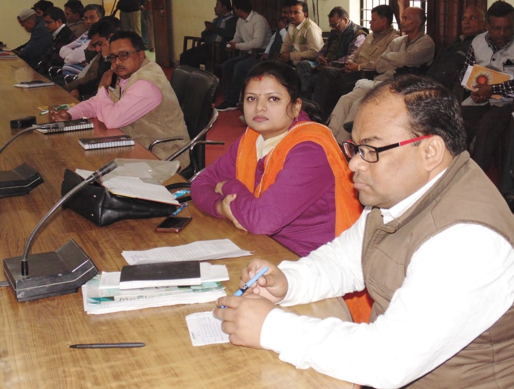  Notice to five officials absent