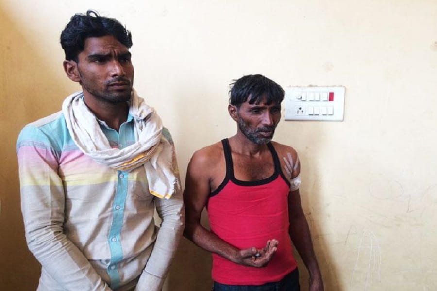 rajasthan alwar umar khan case his aide not hit by bullet 