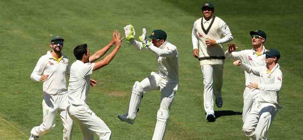 australia beat england in second test match by 120 runs