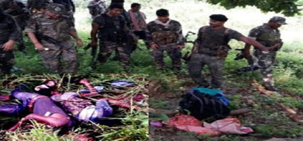 seven Naxalites killed in Gadchiroli one jawan injured in Chhattisgarh in encounter