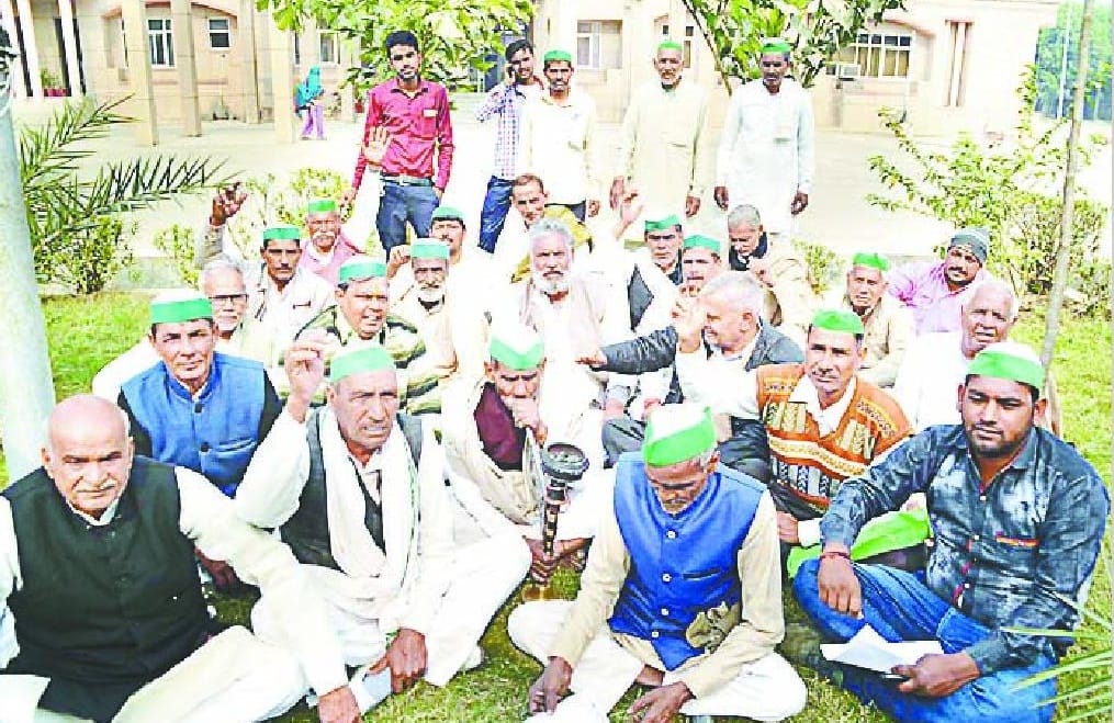 protest of Bhakiyu inTehsil