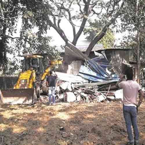 BIGG BOSS 11 SET IS DEMOLISHED BY GOVERNMENT