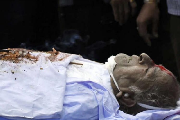Veteran actor Shashi Kapoor last picture after death