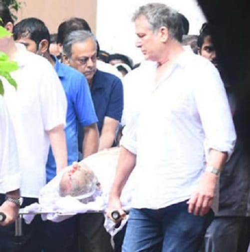 Veteran actor Shashi Kapoor last picture after death