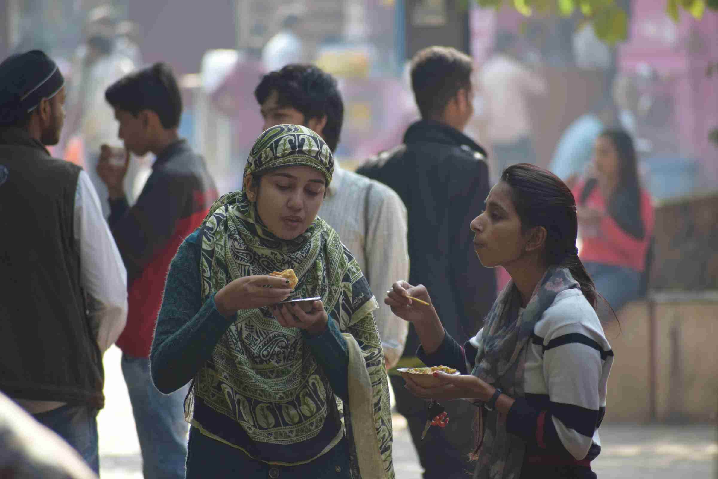 BHU VT attract people with variety of food 